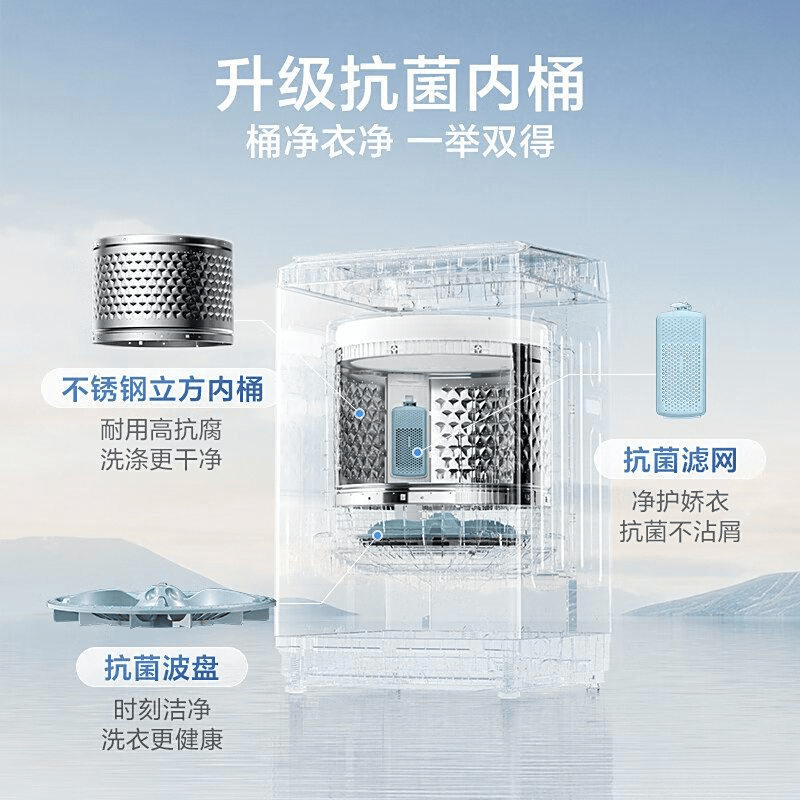 测评：品质与科技的完美融合尊龙人生就是博小天鹅洗衣机(图6)